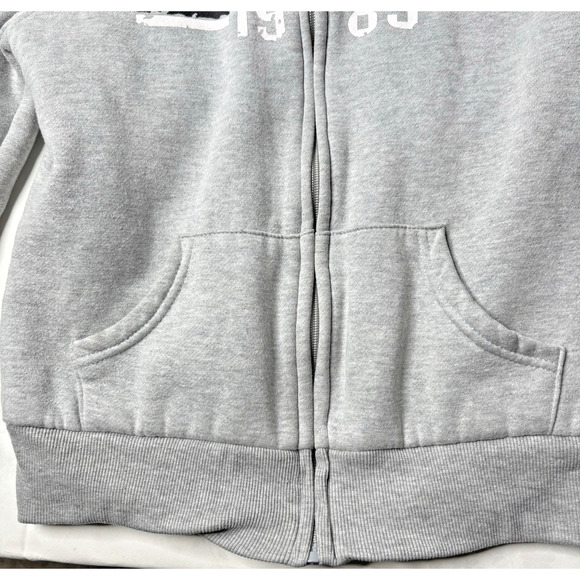 Emilio Valentino Italy Grey Logo Hoodie Medium - Picture 4 of 12